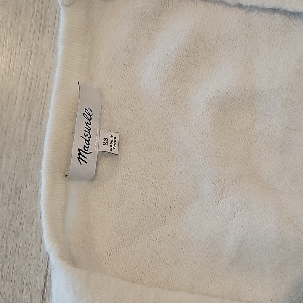 Madewell wool blend Colorblock Cardigan - Picture 3 of 3